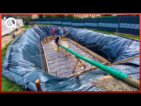 Building High-End Swimming Pool & Full Garden Upgrade Step by Step | ‪@patricktlee‬