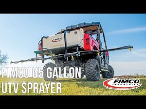 Experience the FIMCO 65 Gallon UTV 7 Nozzle Sprayer