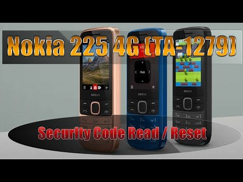 Nokia 225 4G (TA-1279) SecurIty Code Read / Reset with InfinityBox BEST2