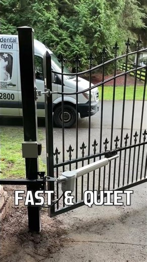 Installing a driveway gate and Italian-made gate operator system VDS - EGO110 by Royal Gates, Canada