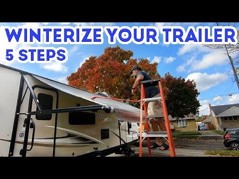 5 Steps to Winterizing Your Travel Trailer