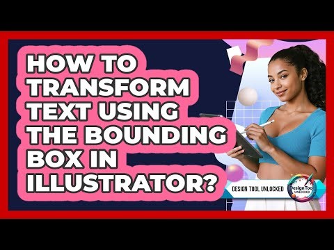 How To Transform Text Using The Bounding Box In Illustrator?