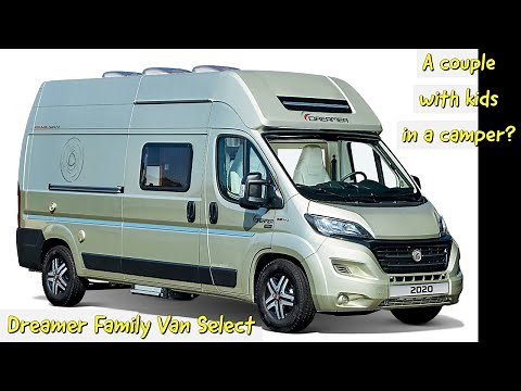 Dreamer Family Van Select camper van. A couple with kids in a camper?