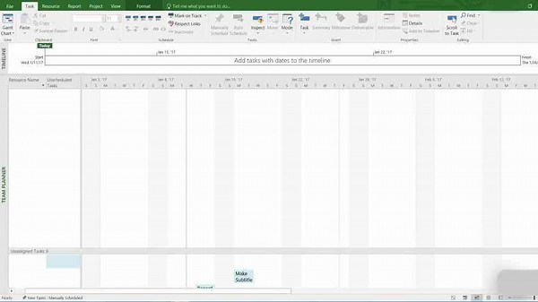 Microsoft Project for beginners - Complete 13-minute tutorial