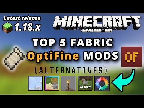 Minecraft Java 1.18.1 Top 5 OptiFine Alternative Mods For Fabric 1.18.1 OpalFab Gameplay