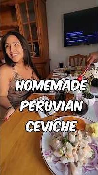 Peruvian Ceviche | Homemade, Zesty & Delicious! 🇵🇪