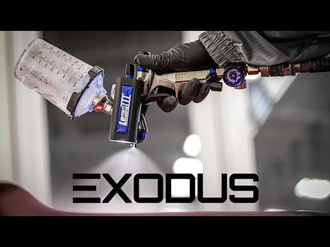 Product breakdown: Luma III EXODUS spray paint gun line!