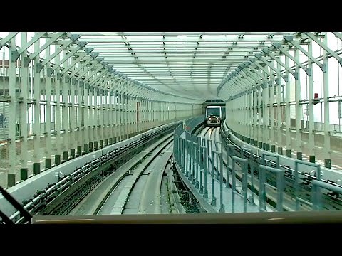ゆりかもめ レインボーブリッジ - Riding the Yurikamome on the Rainbow Bridge