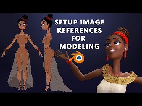 How To Setup Image References For Modeling In Blender