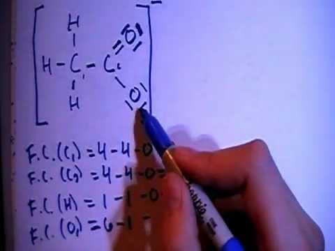 Acetate Ion C2H3O2 - Lewis Dot Structure