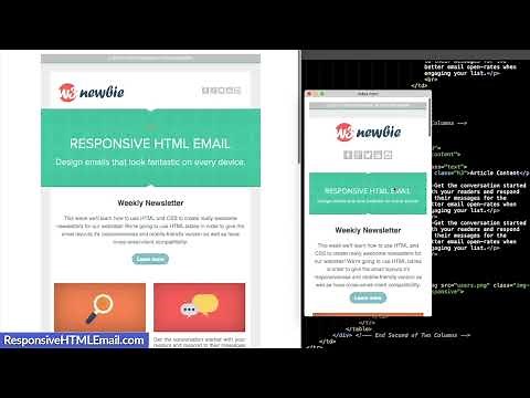 HTML Email Template - Responsive HTML Email Tutorial