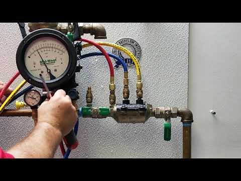 ASSE Test procedure for 1015 5 valve