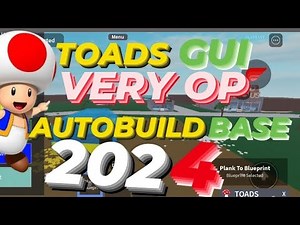 How to autobuild in lumber tycoon 2 🌊| Using toads gui script| working mobile and pc|UPDATED 2024🔥