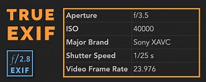 True Exif