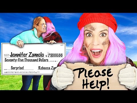 I Gave My Sister $75,000 in Diguise Undercover For 24 Hours! Truth or Dare Prank Challenge