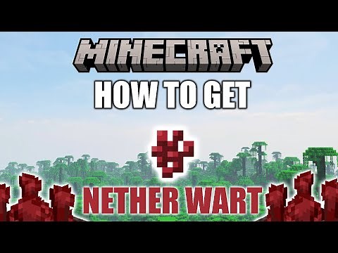 Ultimate Guide: HOW TO FIND and Harvest NETHER WART in Minecraft's Nether Fortress