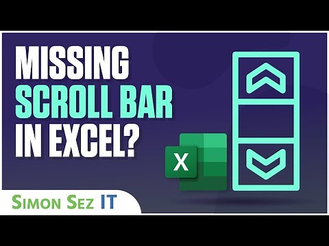 Fixing a Missing Scrollbar in Excel - How Can You Do It?