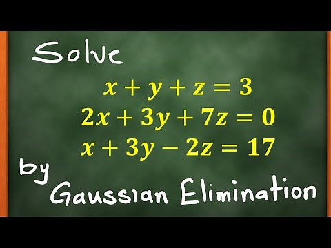 Gaussian Elimination