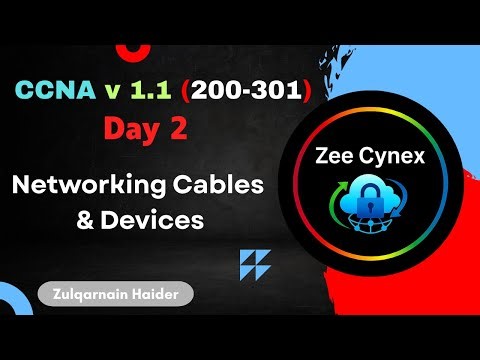 CCNA Day 2 | Networking Cables, LAN Card, MAC Address & Network Devices Explained | CCNA 200-301