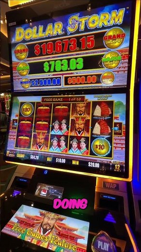 OMG! Dollar Storm Slot Machine Jackpot?!