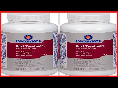 Permatex 81775-12PK Rust Treatment,8 oz. (Pack of 12)