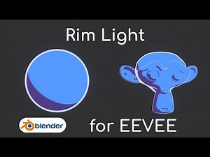 Rim Light in Blender [ENG SUB]
