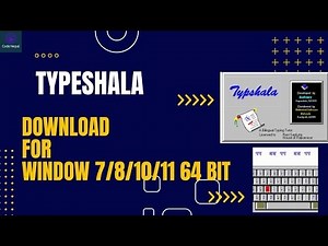 Install TYPESHALA in 64-bit Window | TYPESHALA Download