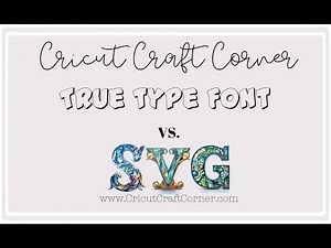 Difference between TTF (True Type Fonts) and SVG | For Beginners