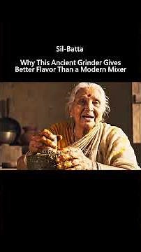Sil-Batta vs Mixer: Why Stone Grinding Makes Food Taste Better! #SilBatta #FoodScience