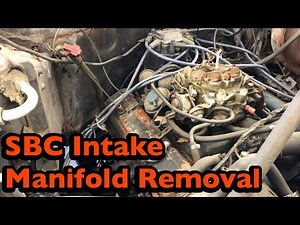 SBC Intake Manifold Removal (1980 C10 Restoration Pt.1)