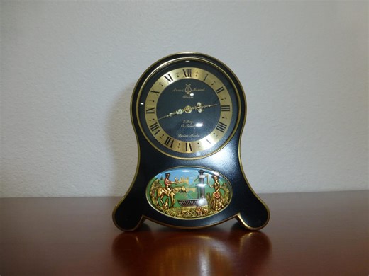 Vintage Reuge Swiss Music Box Automaton: Equestrian Hunt Scene, 8-day Clock - Etsy