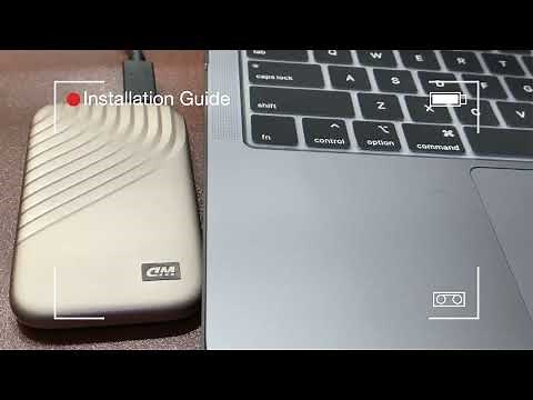 Installation and security setup guide for WD my passport SSD