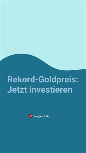 Gold steht aktuell auf einem Rekordhoch: Am 13. Oktober 2025 kostete...