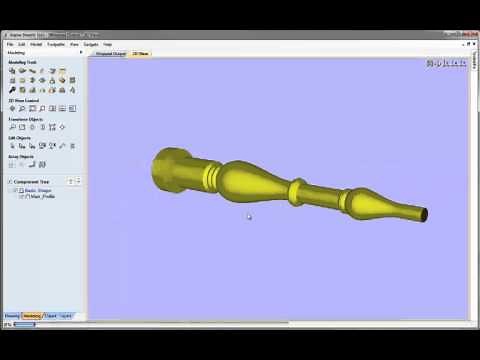 Vectric V8 Tutorials - Rotary 3D Toolpathing