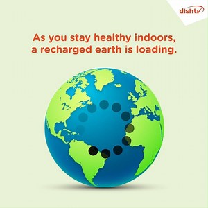 22K views · 53 shares | The lockdown has given everyone an opportunity to recharge and refresh, including our environment. This #EarthDay, let us pledge to keep its restored health intact and as always, we’ll be right beside you as you stay safe indoors, keeping you entertained. | Dish TV | Facebook