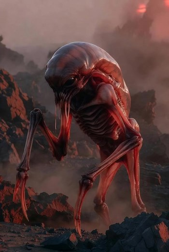 68K views · 771 reactions |  Alien creature on Mars Planet  Concept video #science #SpaceX #NASA #fblifestyle #mars #creature | Som MR | Facebook