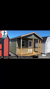 1.6K views · 15 reactions | 퐒퐀퐕퐄 퐔퐏 퐓퐎 ퟏퟎ% 퐎퐍 퐀퐋퐋 퐒퐇퐄퐃퐒! Free Delivery within 50 miles of our locations + RTO and Financing Available! | Amish Sheds Direct | Facebook