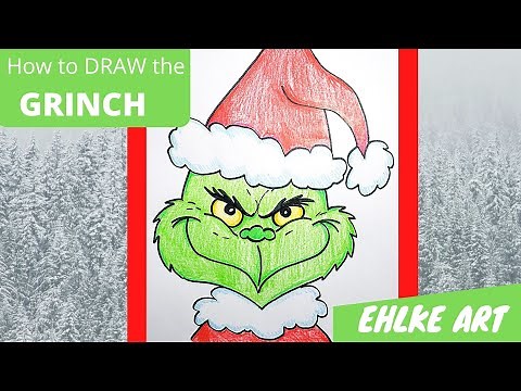 How to DRAW the GRINCH