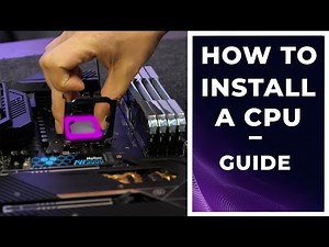 HOW TO Install A CPU - Intel Core 12th/13th Gen
