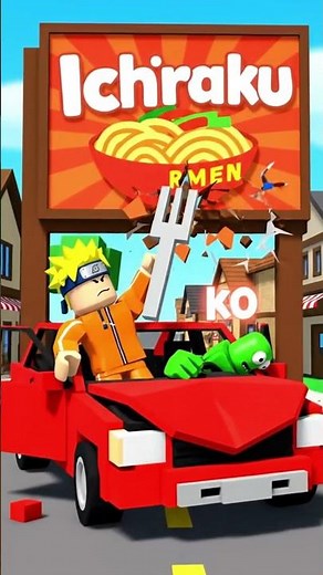 Naruto Drives for the First Time! Total Roblox Chaos! 🤯