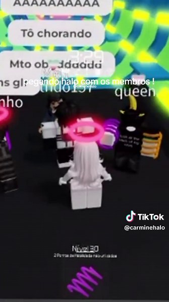 Tutorial para conseguir o Halo no Tower of Hell