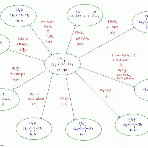 A Level Organic Chemistry Concept Maps for free download