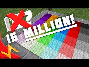 16,000,000 Block Colors in Minecraft