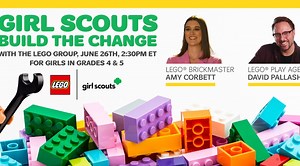 LEGO Masters USA judge teams up with Girl Scouts USA