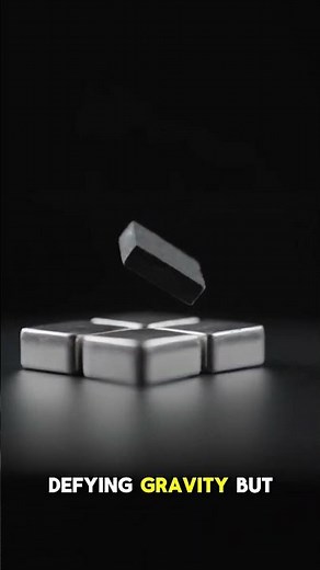 Watch This Graphite FLOAT Using Magnets! #facts