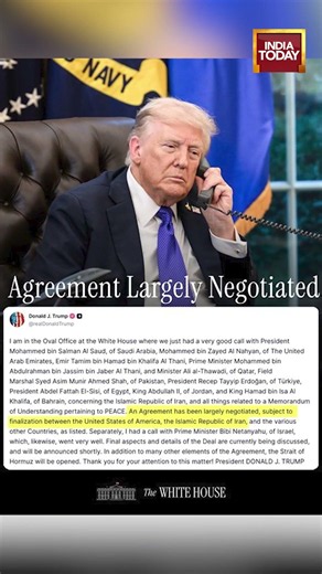 US-Iran War: Trump on Peace Deal, Pakistan Plays Key Role #usiranwar #trump #iran #usiranceasefire