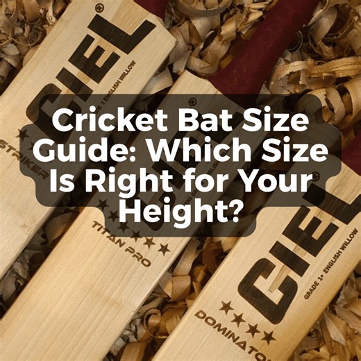 Cricket Bat Size Guide: Which Size Is Right for Your Height?