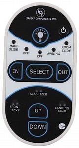 Replacement New-Style Linc Analog Remote - 5 Function Lippert Accessories and Parts LC292614
