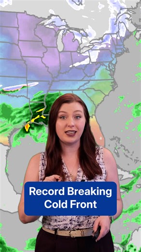 108K views · 992 reactions | A cold front is gaining momentum, and could break records. Here’s what you need to know. | The Weather Channel | Facebook