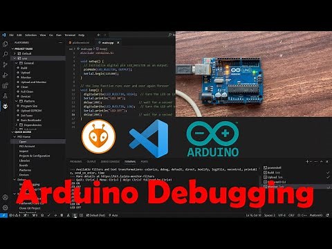 Arduino Debugging in VSCode using Platform IO